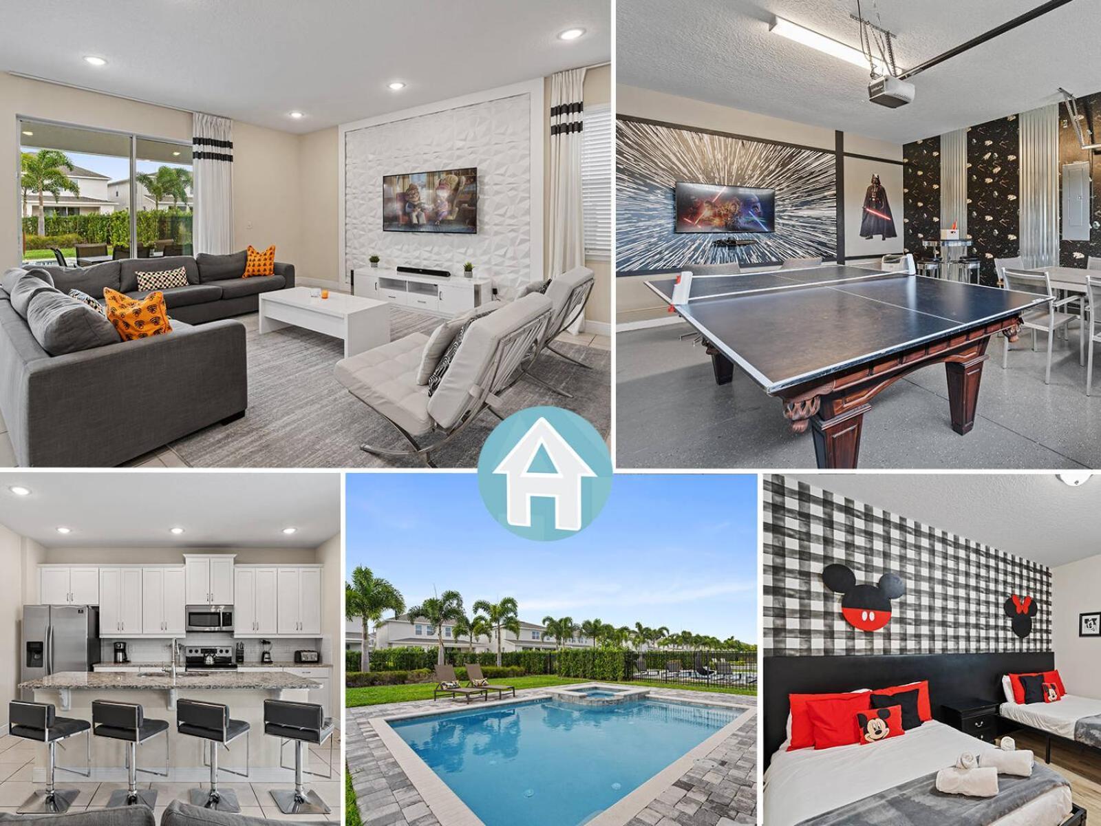 Encore Resort 6 Bedroom Home With Pool Orlando Buitenkant foto